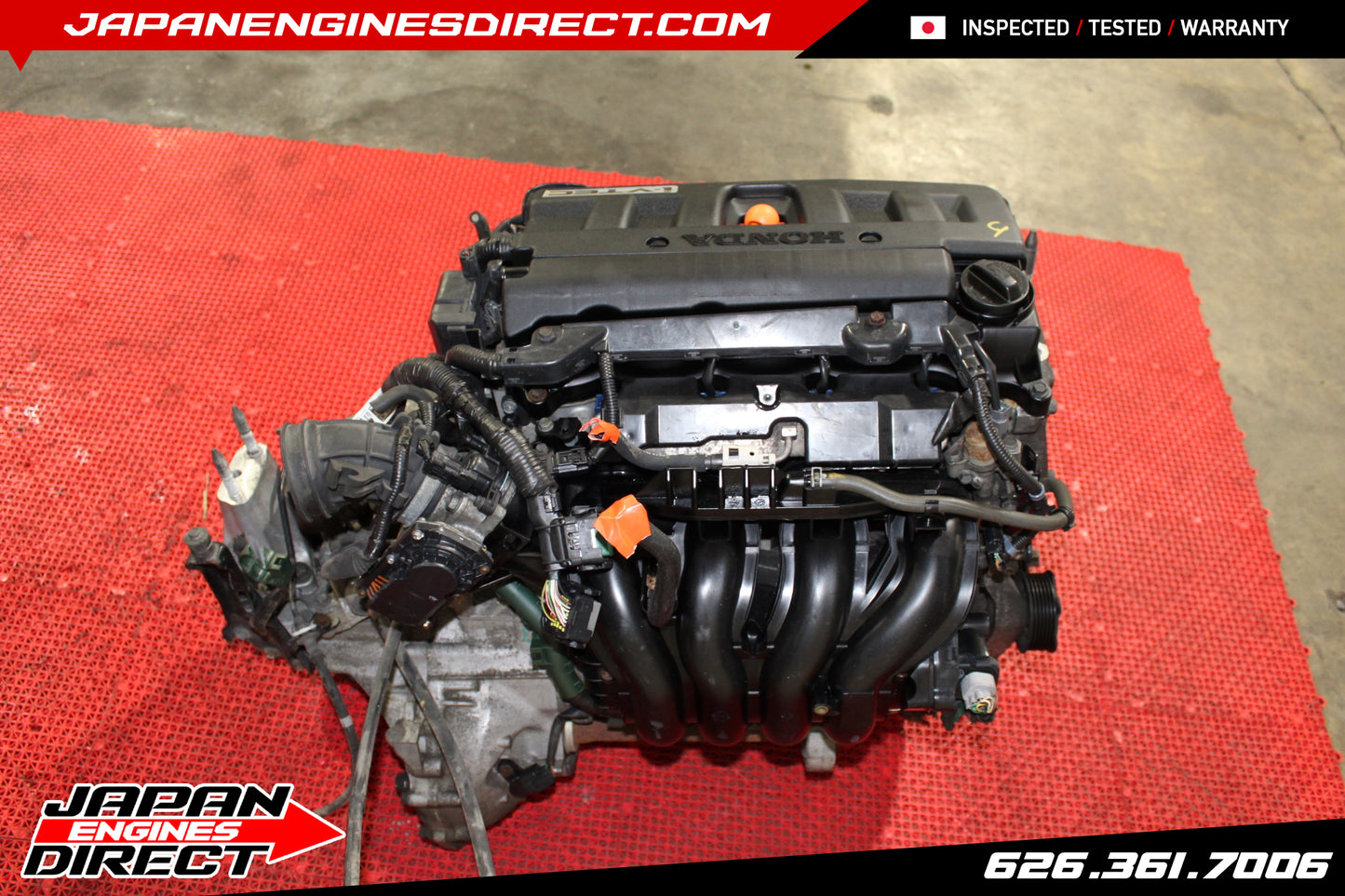 USED 2006-2011 HONDA CIVIC ENGINE 1.8L MOTOR W/ 5 SPEED MANUAL TRANS EX LX DX