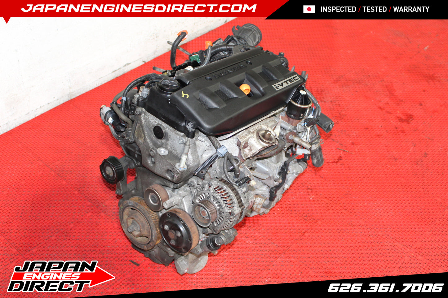 USED 2006-2011 HONDA CIVIC ENGINE 1.8L MOTOR W/ 5 SPEED MANUAL TRANS EX LX DX