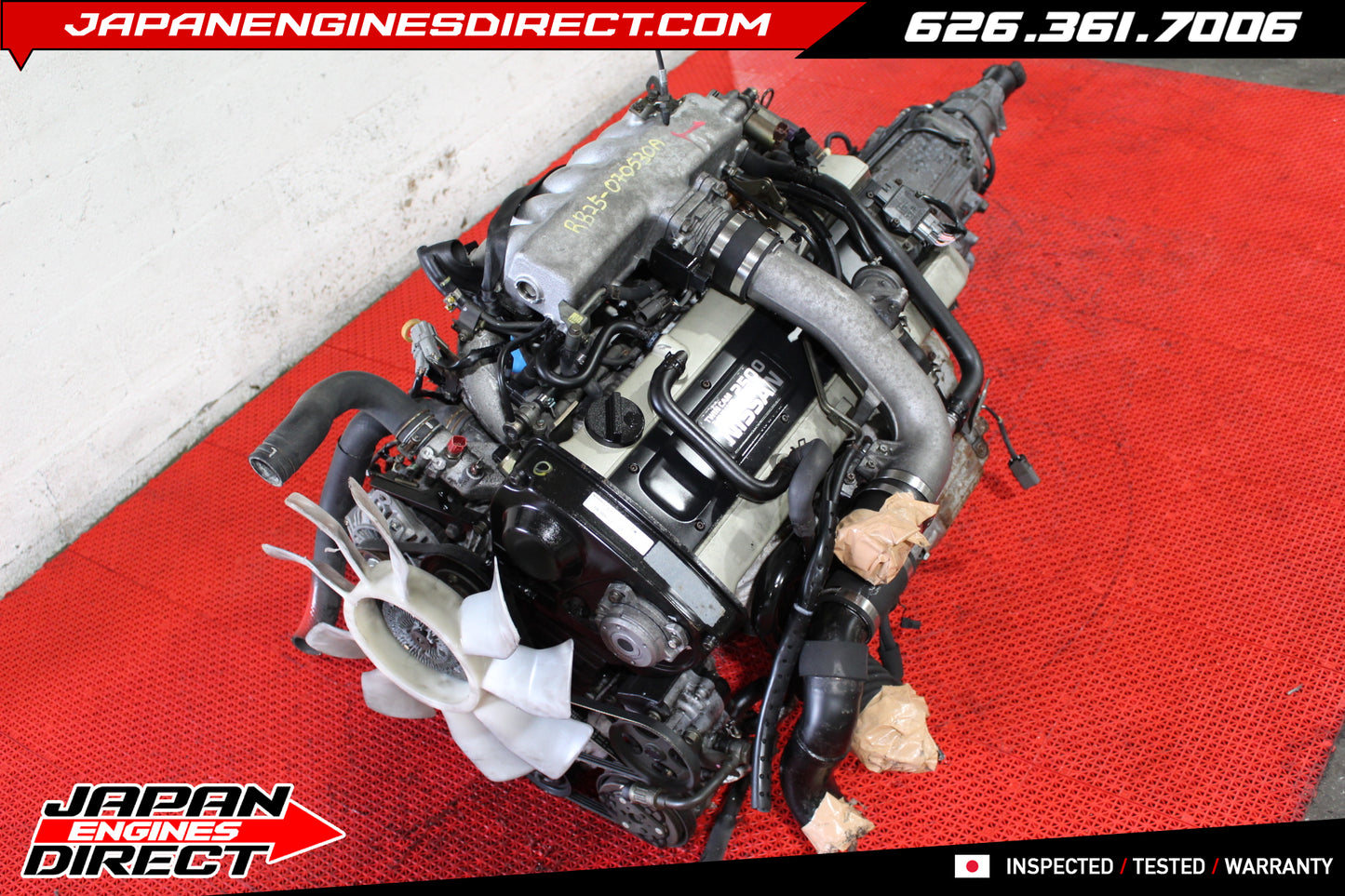 JDM Nissan RB25DET Motor Series 1 Engine Only Long Block R33 GTS-T 2.5L Motor