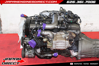 JDM Nissan RB25DET Series 2 Engine with 5-Speed Manual Transmission – R33 GTS-T 2.5L Motor
