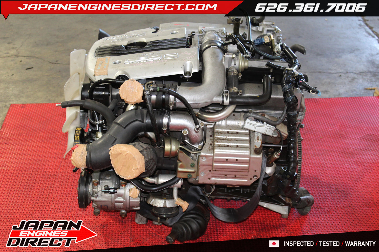 JDM Nissan RB25DET NEO 2.5L Turbo Engine Motor for Skyline R34 GTT & Stagea AWD (1998-2002)