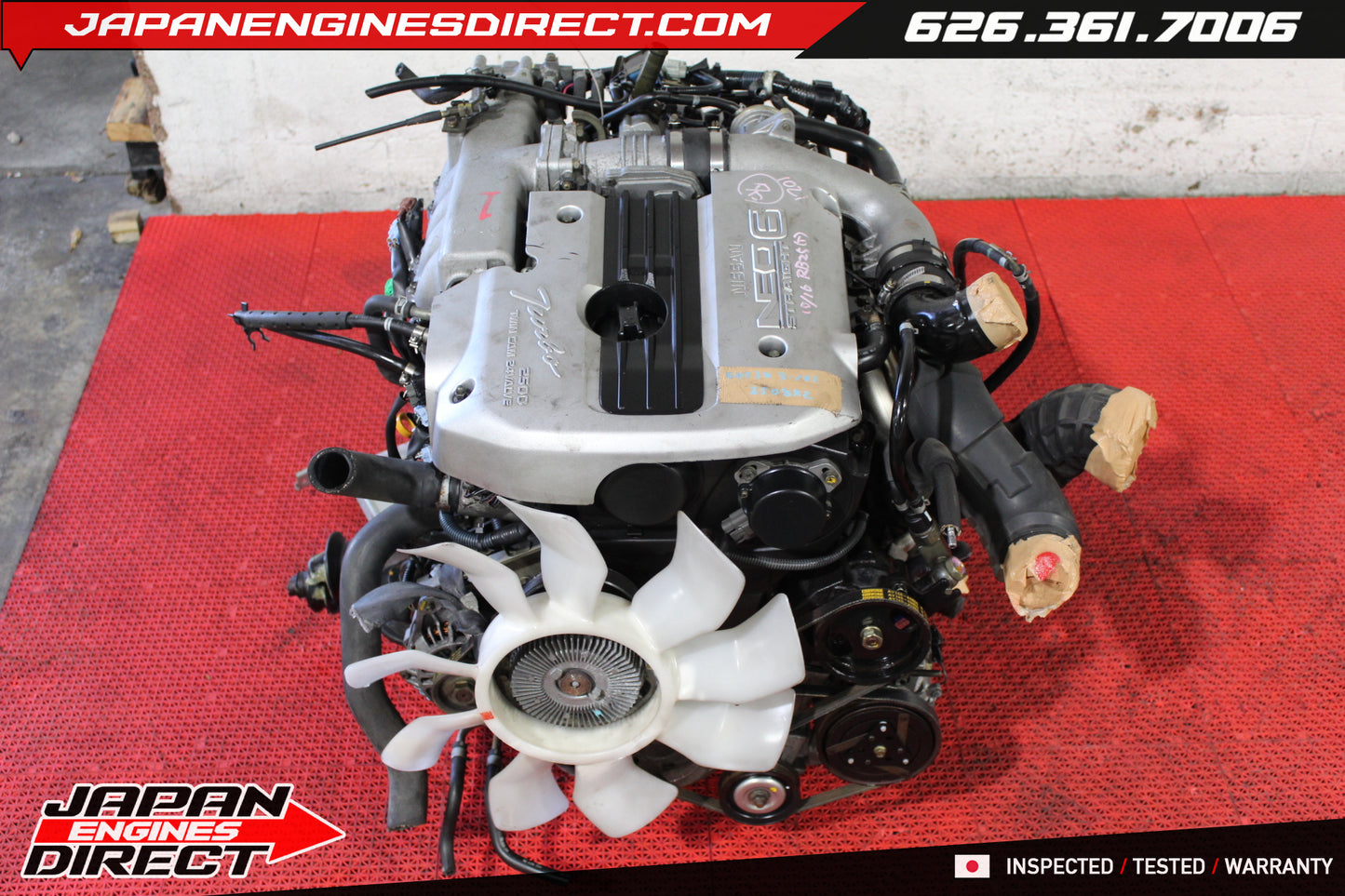 JDM Nissan RB25DET NEO 2.5L Turbo Engine Motor for Skyline R34 GTT & Stagea AWD (1998-2002)