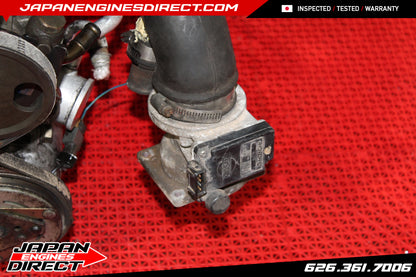 JDM NISSAN REDTOP SR20DET S13 MOTOR AUTO TRANS 2.0L ENGINE SR20 SILVIA 180SX RPS13