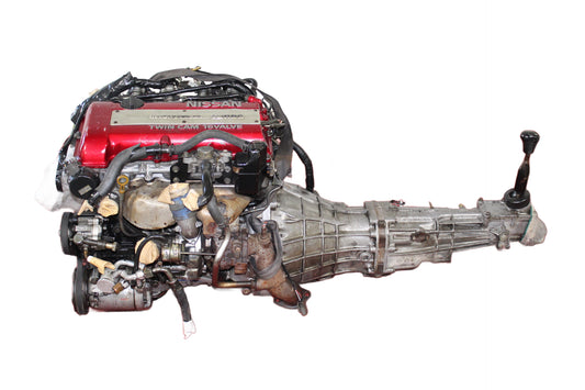 JDM Nissan SR20DET Red Top Engine Swap Complete Set – S13 5-Speed RWD Manual