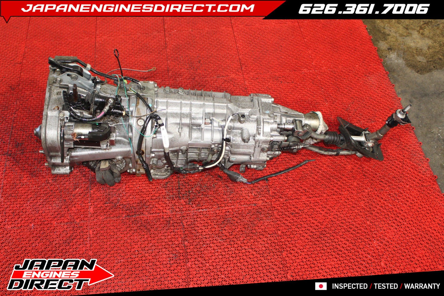 JDM Subaru Legacy GT 6-Speed Manual Transmission Non-DCCD 3.9 Final Drive Fits 2002-2003 WRX & V7 STI