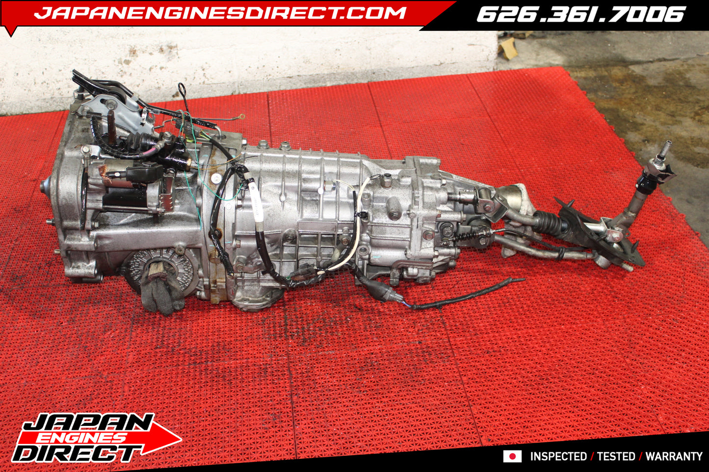 JDM Subaru Legacy GT 6-Speed Manual Transmission Non-DCCD 3.9 Final Drive Fits 2002-2003 WRX & V7 STI