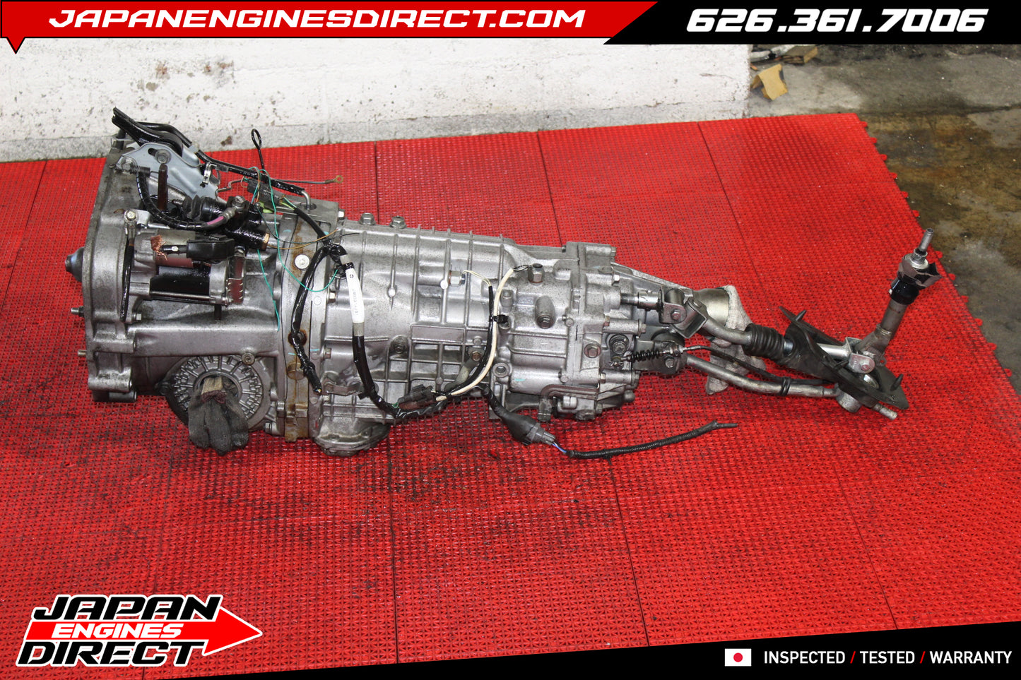 JDM Subaru Legacy GT 6-Speed Manual Transmission Non-DCCD 3.9 Final Drive Fits 2002-2003 WRX & V7 STI