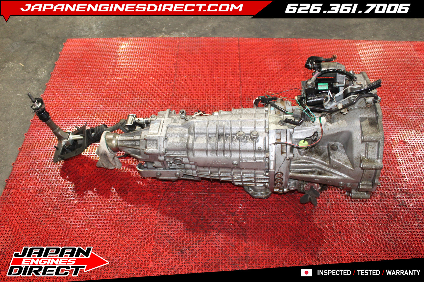 JDM Subaru Legacy GT 6-Speed Manual Transmission Non-DCCD 3.9 Final Drive Fits 2002-2003 WRX & V7 STI