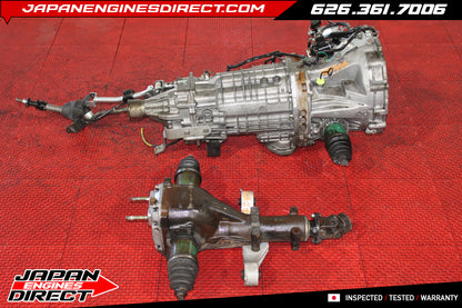 JDM Subaru Legacy 6-Speed Manual Transmission Non-DCCD 3.9 Final Drive – Fits 2002-2003 WRX V7 STI