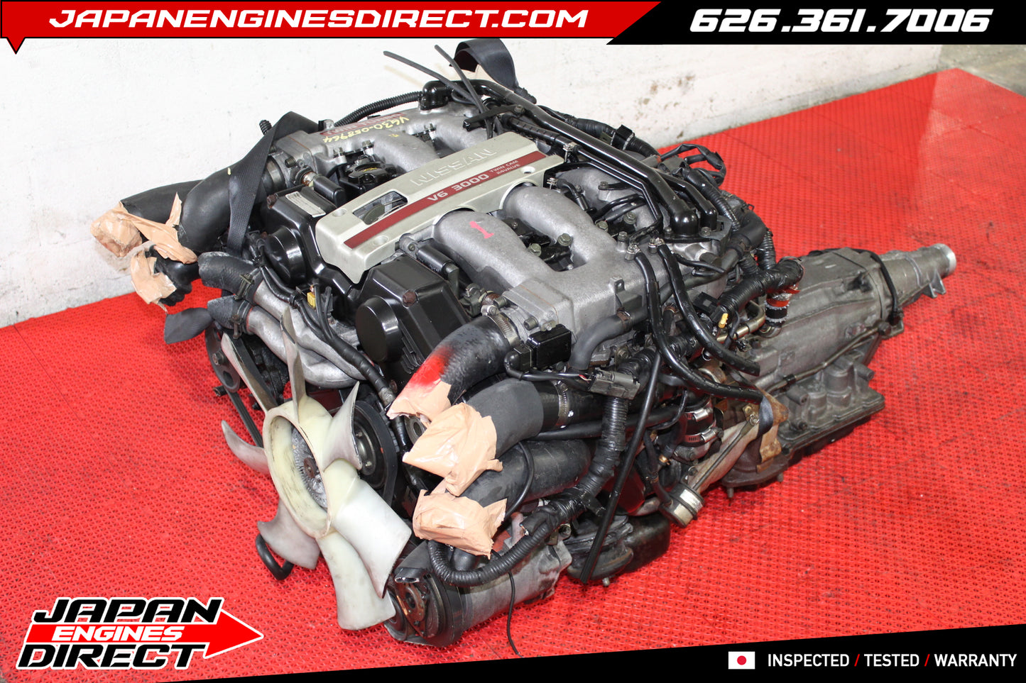 JDM Nissan 300ZX VG30DETT Twin Turbo 3.0L Engine – Z32 Fairlady Z Motor (1990–1996)