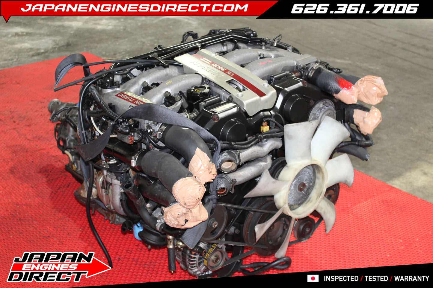 JDM Nissan 300ZX VG30DETT Twin Turbo 3.0L Engine – Z32 Fairlady Z Motor (1990–1996)