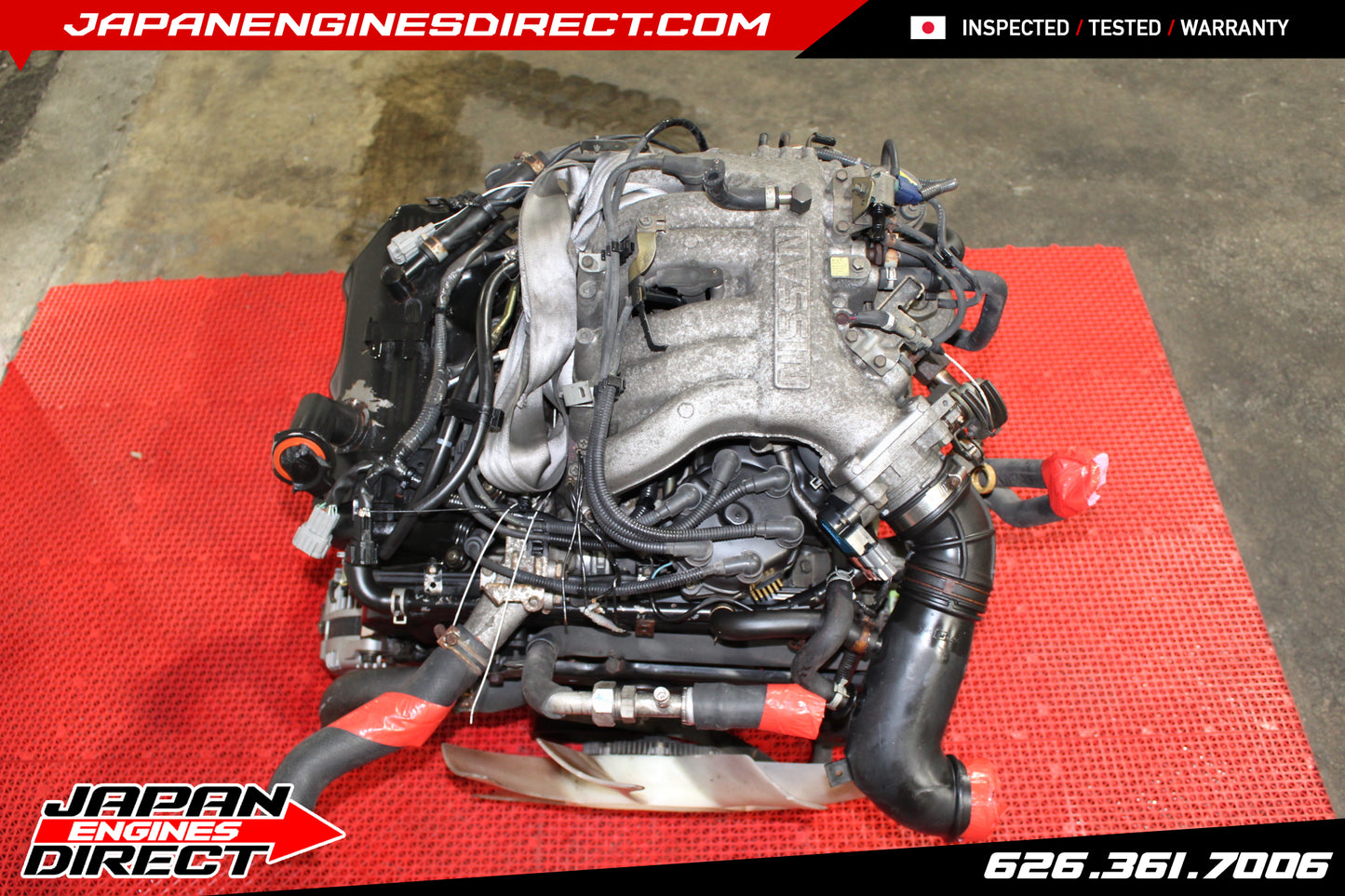 JDM NISSAN VG33E 3.3L V6 ENGINE MOTOR 96-02 XTERRA PATHFINDER FRONTIER QX4 OEM