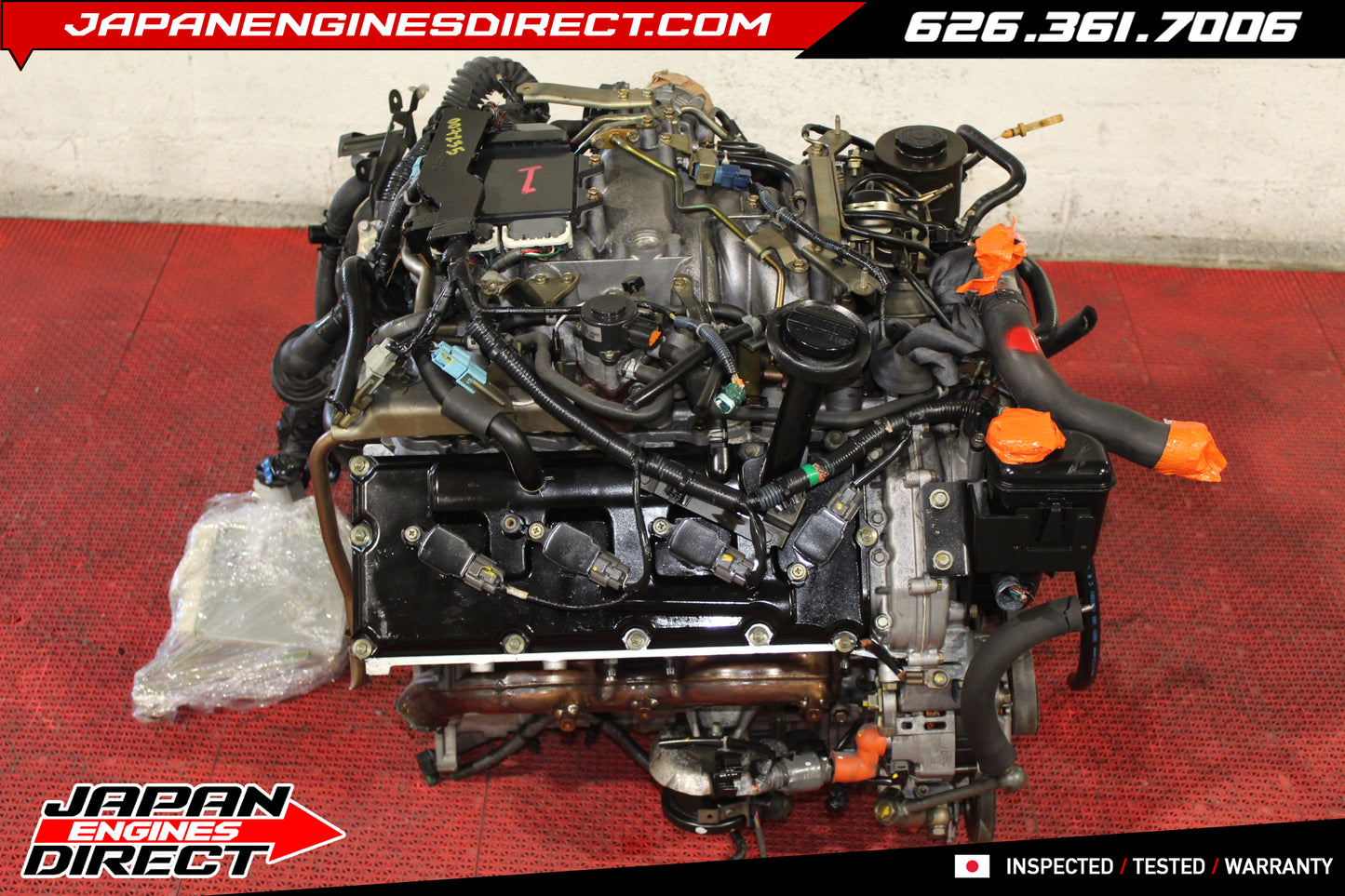 JDM Nissan Cima F50 4.5L V8 VK45DD Engine – RWD Rear Wheel Drive Motor