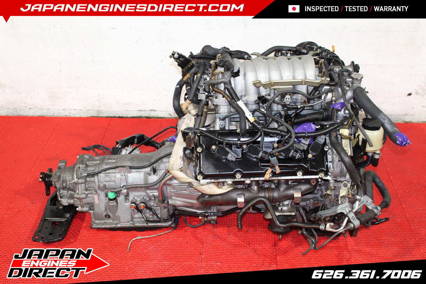 JDM 2006–2010 Infiniti M45 4.5L V8 Engine (VK45DE) – Used Low Mileage Motor