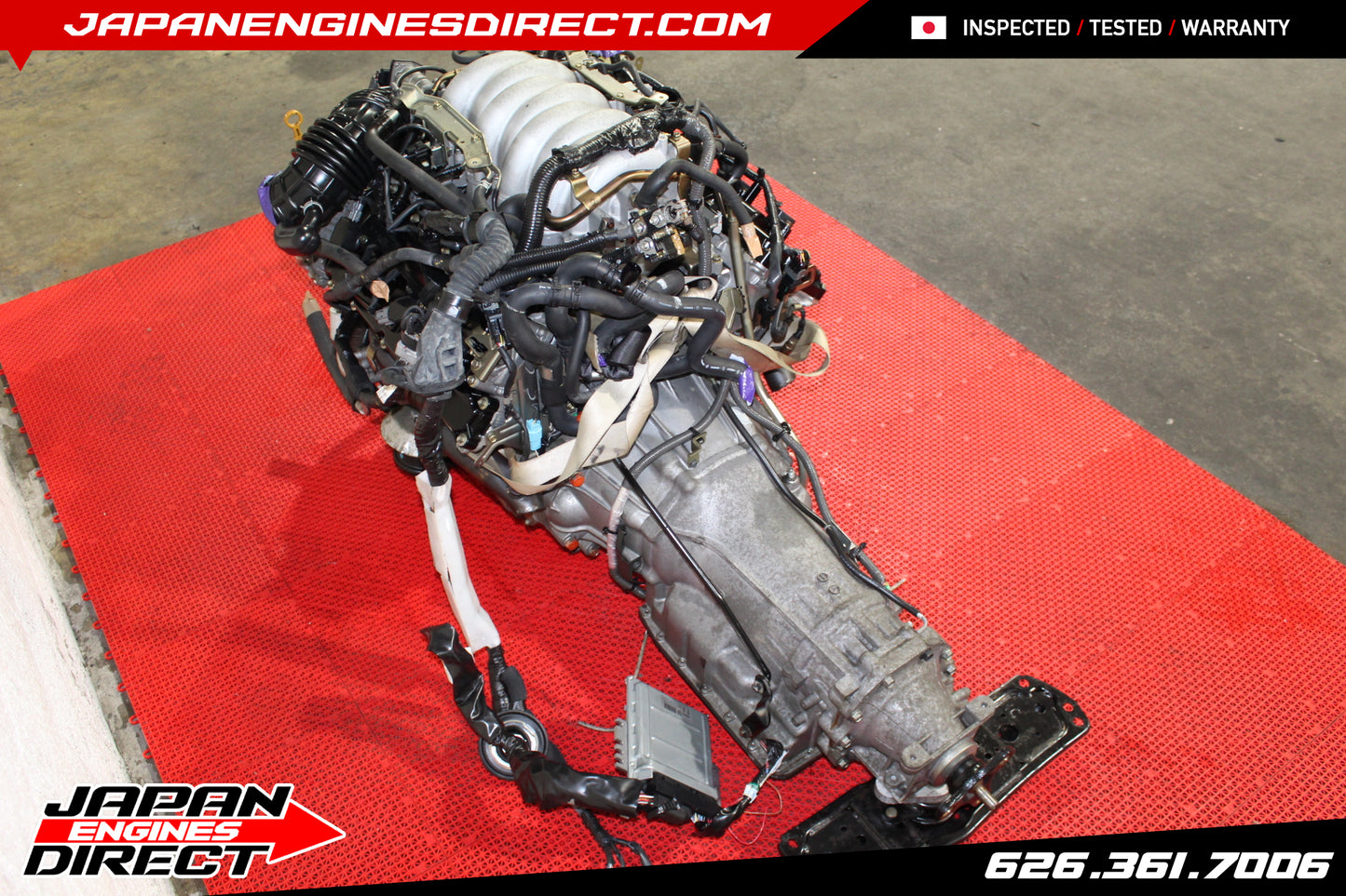 JDM 2006–2010 Infiniti M45 4.5L V8 Engine (VK45DE) – Used Low Mileage Motor