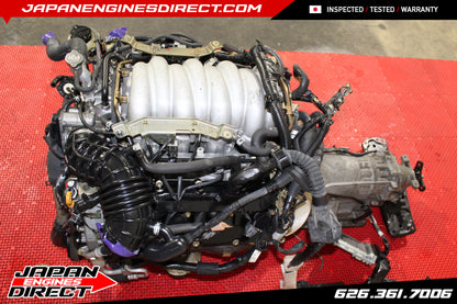 JDM 2006–2010 Infiniti M45 4.5L V8 Engine (VK45DE) – Used Low Mileage Motor