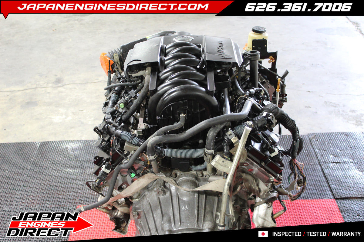 JDM Nissan VK56DE 5.6L V8 Engine Motor for 2004–2015 Titan & Armada – 58K Miles