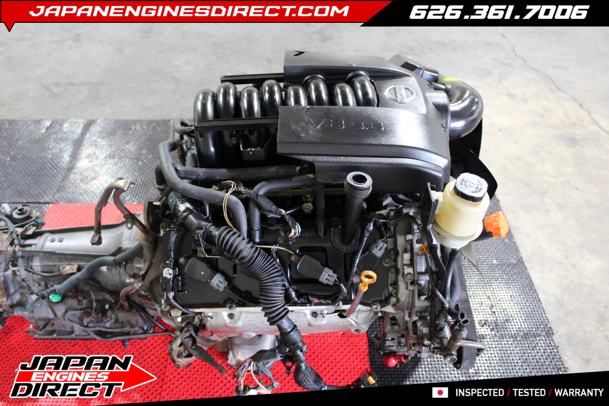 JDM Nissan VK56DE 5.6L V8 Engine Motor for 2004–2015 Titan & Armada – 58K Miles