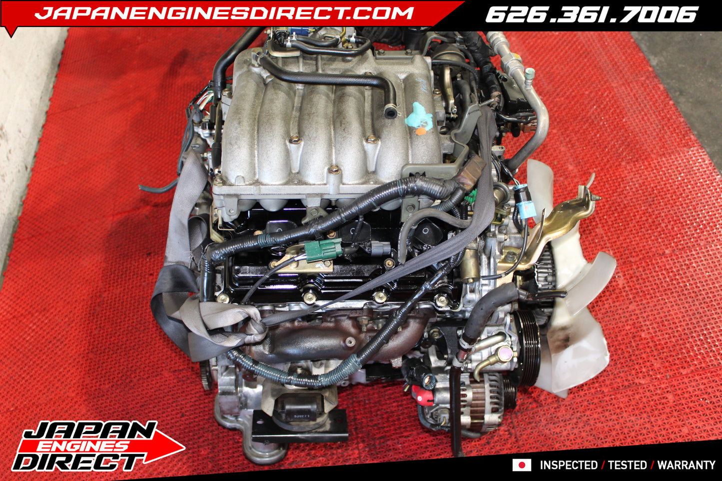 JDM 2001-2004 Nissan Pathfinder 3.5L V6 VQ35DE Engine – Low Mileage Replacement Motor