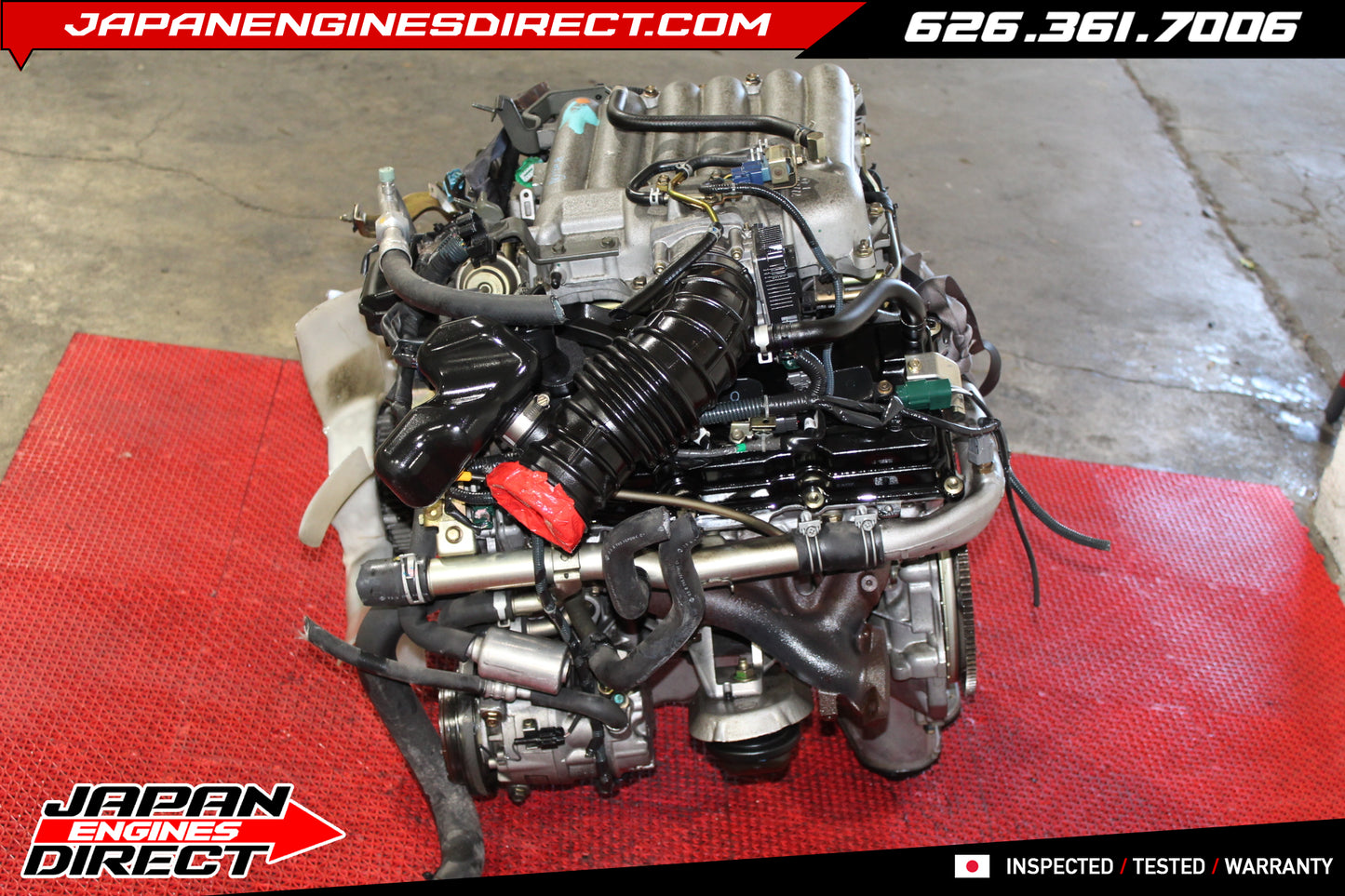 JDM 2001-2004 Nissan Pathfinder 3.5L V6 VQ35DE Engine – Low Mileage Replacement Motor