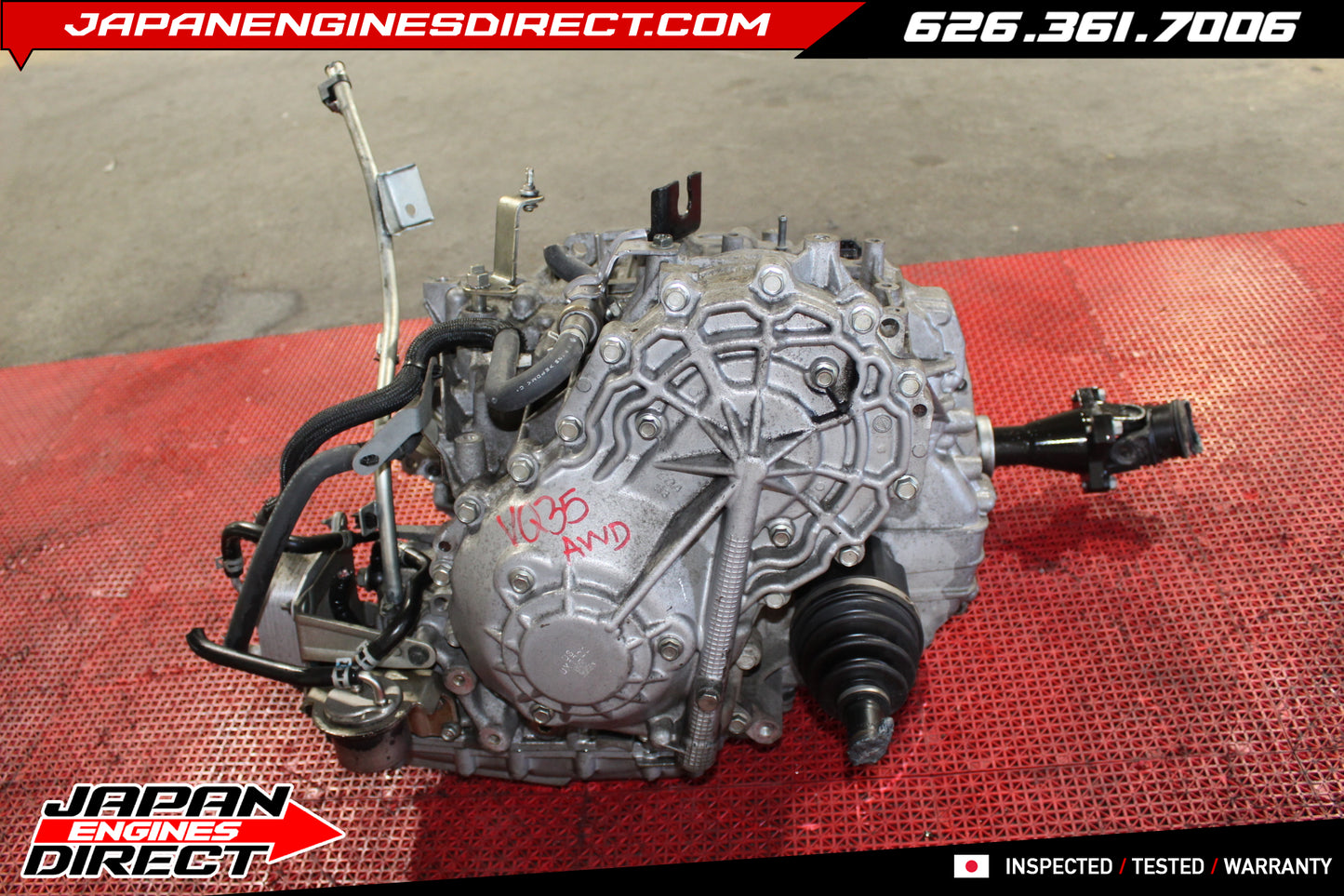 2009-2014 Nissan Murano VQ35 3.5L V6 2WD CVT Automatic Transmission – JDM Japan Import