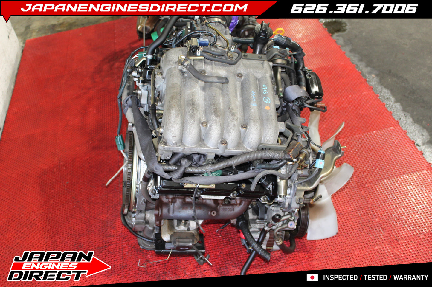 JDM 2001-2004 Nissan Pathfinder 3.5L V6 VQ35DE Engine – Low Mileage Replacement Motor