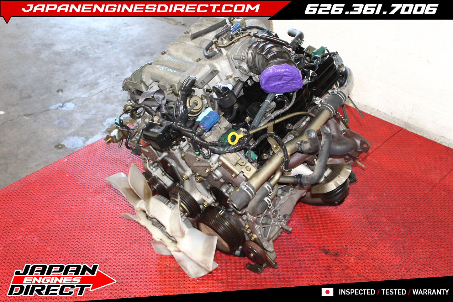 JDM 2001-2004 Nissan Pathfinder 3.5L V6 VQ35DE Engine – Low Mileage Replacement Motor