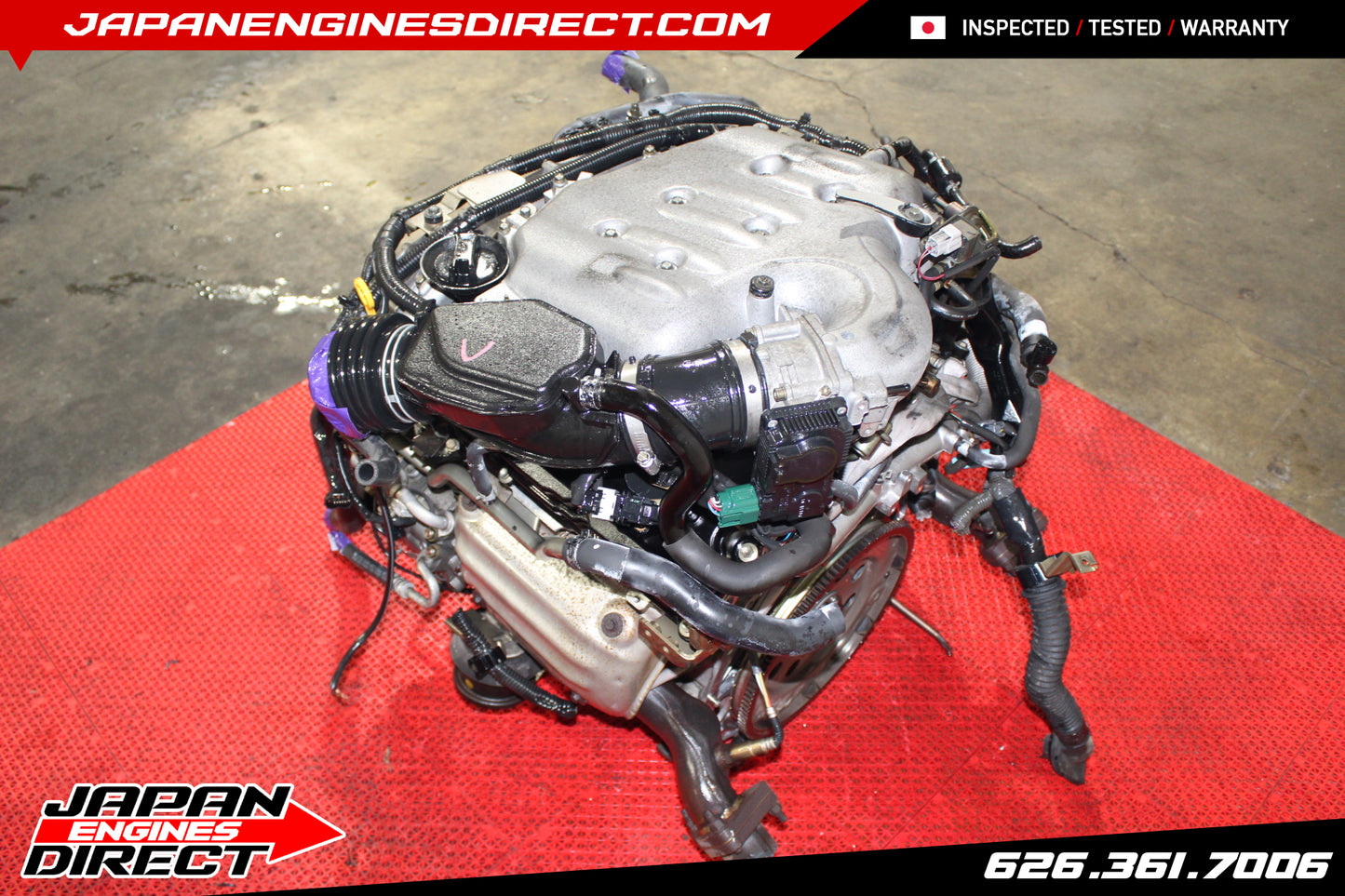 JDM 2003-2005 NISSAN 350Z / INFINTI G35 VQ35DE USED ENGINE 3.5L V6 MOTOR Z33 - LOW MILES