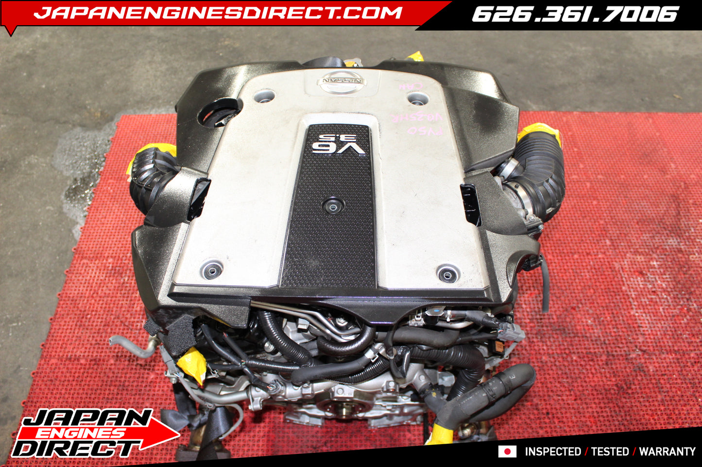 Infiniti G35, EX35, FX35, M35 engine VQ35HR motor 3.5L V6 JDM Japan Imported 2007-2012