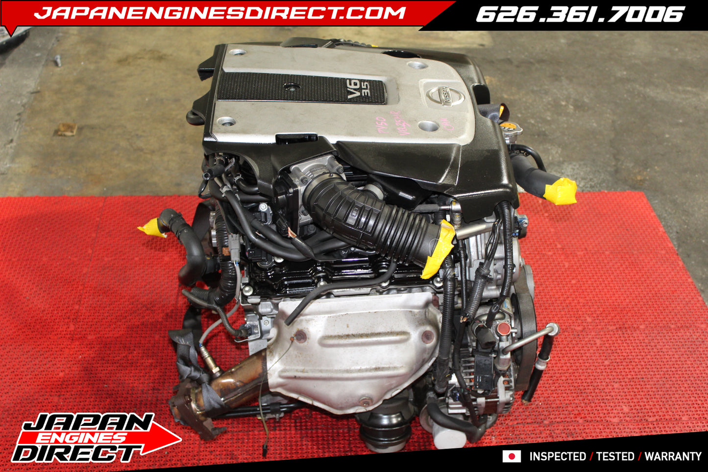 Infiniti G35, EX35, FX35, M35 engine VQ35HR motor 3.5L V6 JDM Japan Imported 2007-2012