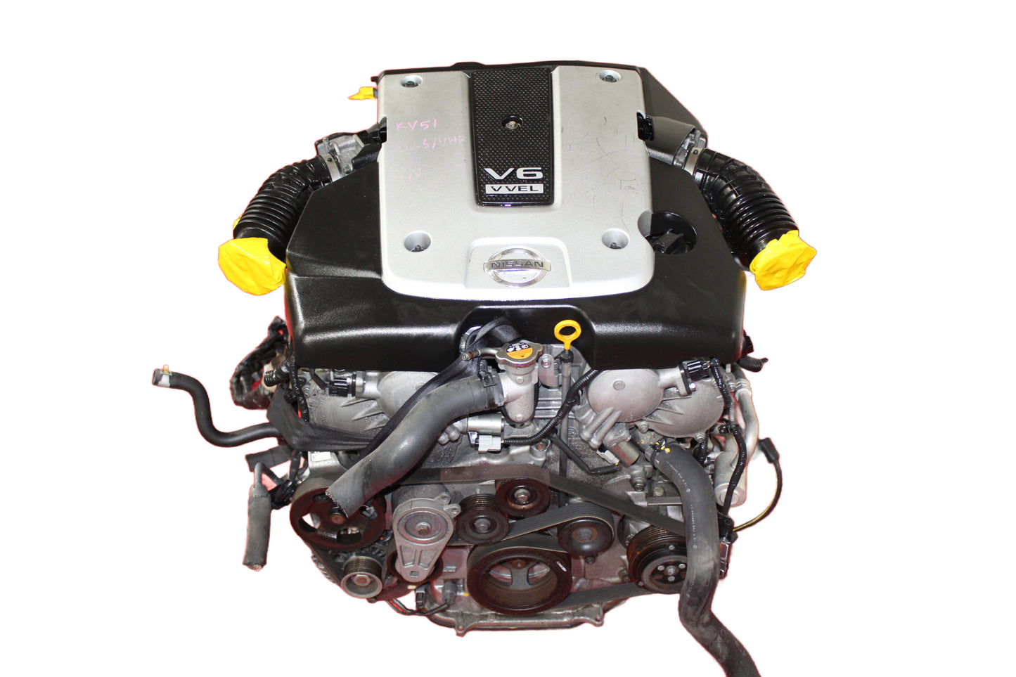 JDM NISSAN 370Z ENGINE 3.7L VQ37VHR MOTOR VQ37 V6 LONG BLOCK 2009-2020 LOW MILES