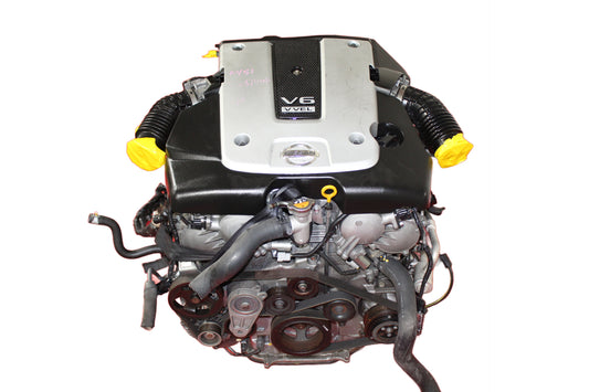JDM NISSAN 370Z ENGINE 3.7L VQ37VHR MOTOR VQ37 V6 LONG BLOCK 2009-2020 LOW MILES