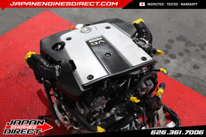 JDM NISSAN 370Z ENGINE 3.7L VQ37VHR MOTOR VQ37 V6 LONG BLOCK 2009-2020 LOW MILES
