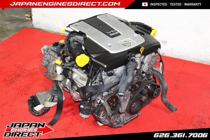 JDM NISSAN 370Z ENGINE 3.7L VQ37VHR MOTOR VQ37 V6 LONG BLOCK 2009-2020 LOW MILES