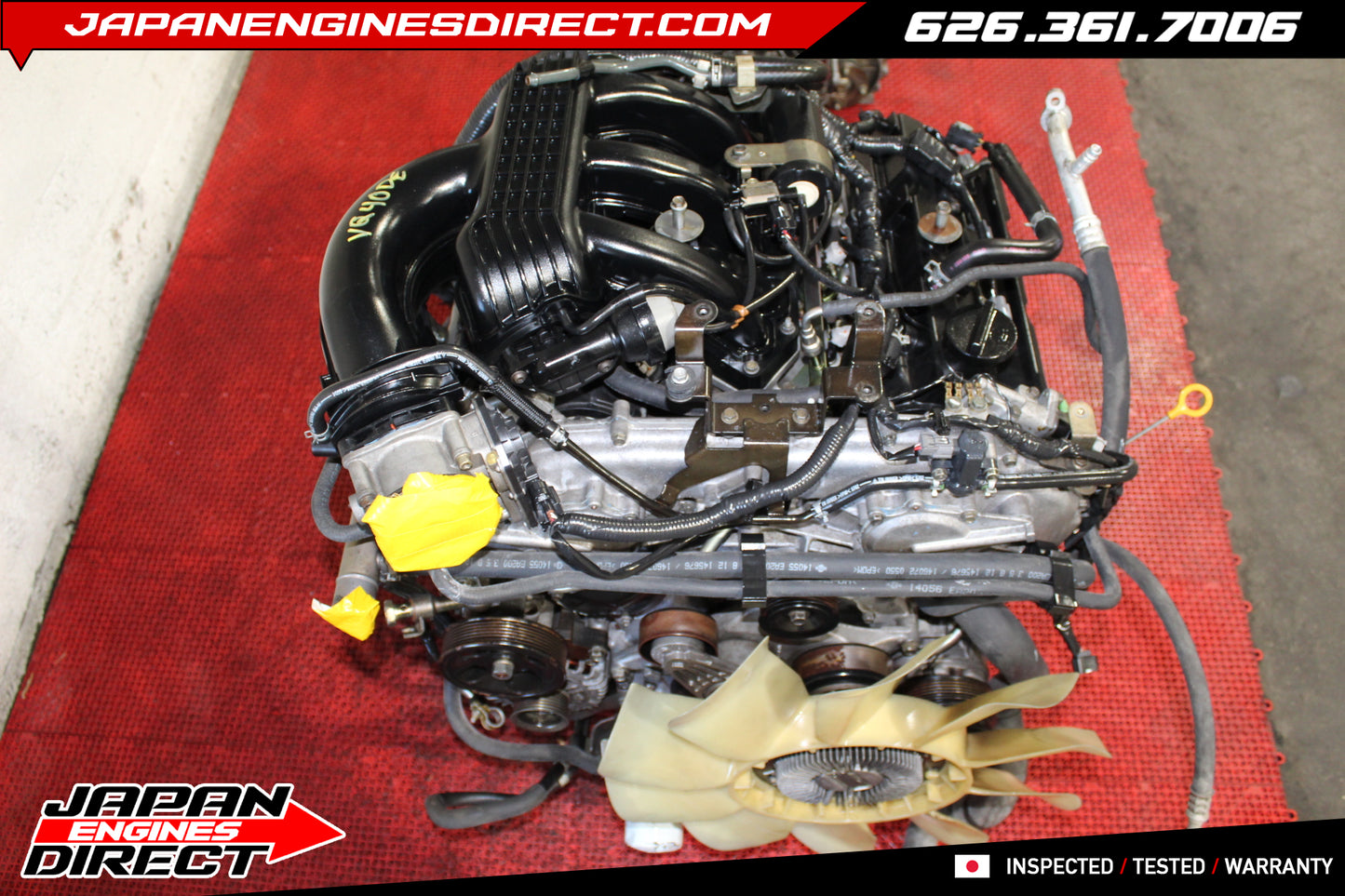 JDM Nissan VQ40DE 4.0L V6 Engine for Xterra, Frontier & Pathfinder | 2005–2015