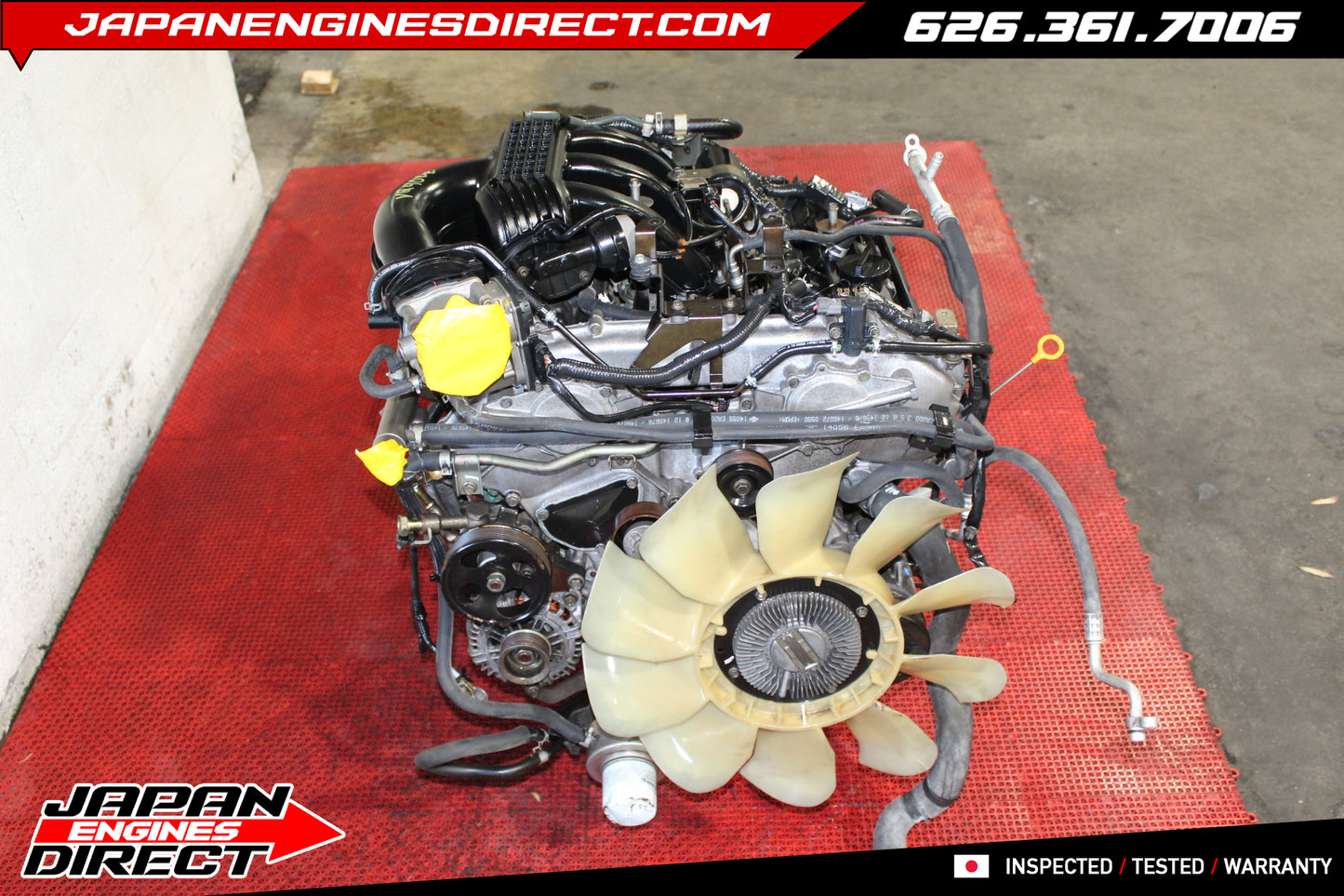 JDM Nissan VQ40DE 4.0L V6 Engine for Xterra, Frontier & Pathfinder | 2005–2015
