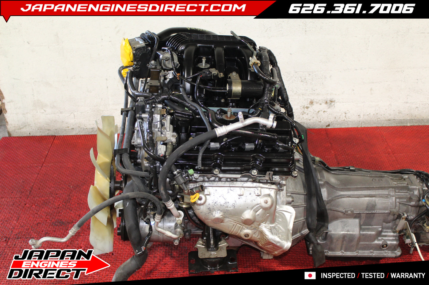 JDM Nissan VQ40DE 4.0L V6 Engine for Xterra, Frontier & Pathfinder | 2005–2015