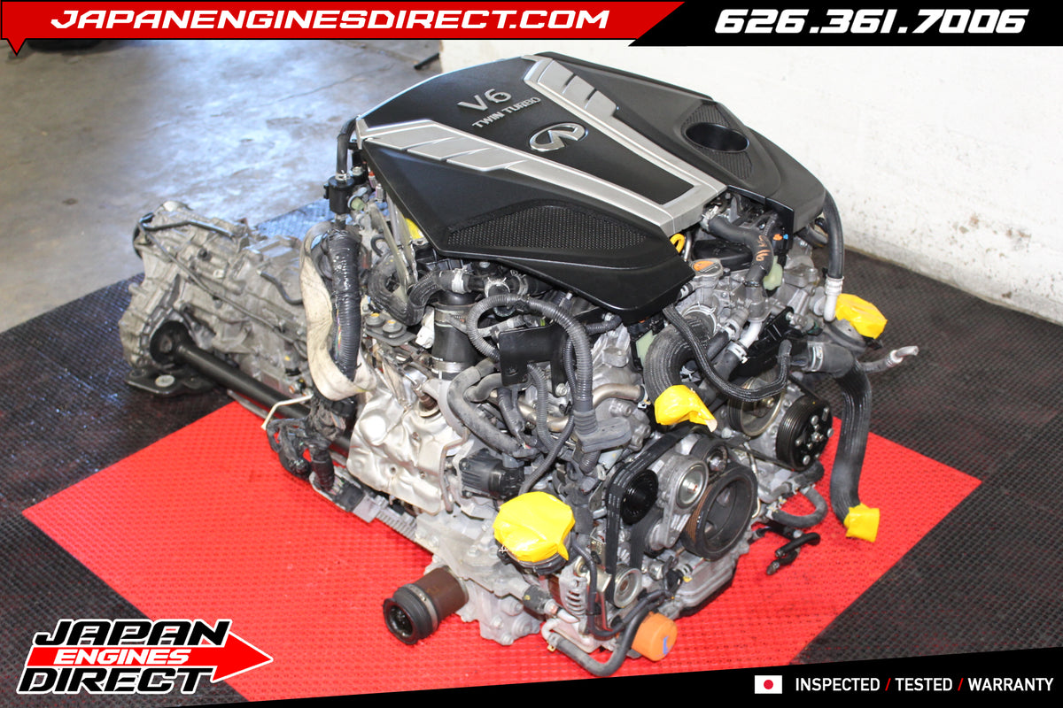 JDM Infiniti VR30 motor 3.0L V6 Twin-Turbo Engine for 2016–2021 Q50 & Q60 AWD