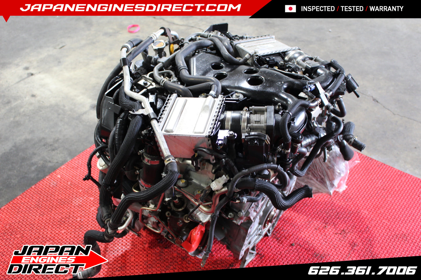 JDM USED INFINITI Q50/Q60 RWD ENGINE 3.0L V6 TWIN TURBO VR30DDTT MOTOR VR30 2016-2022