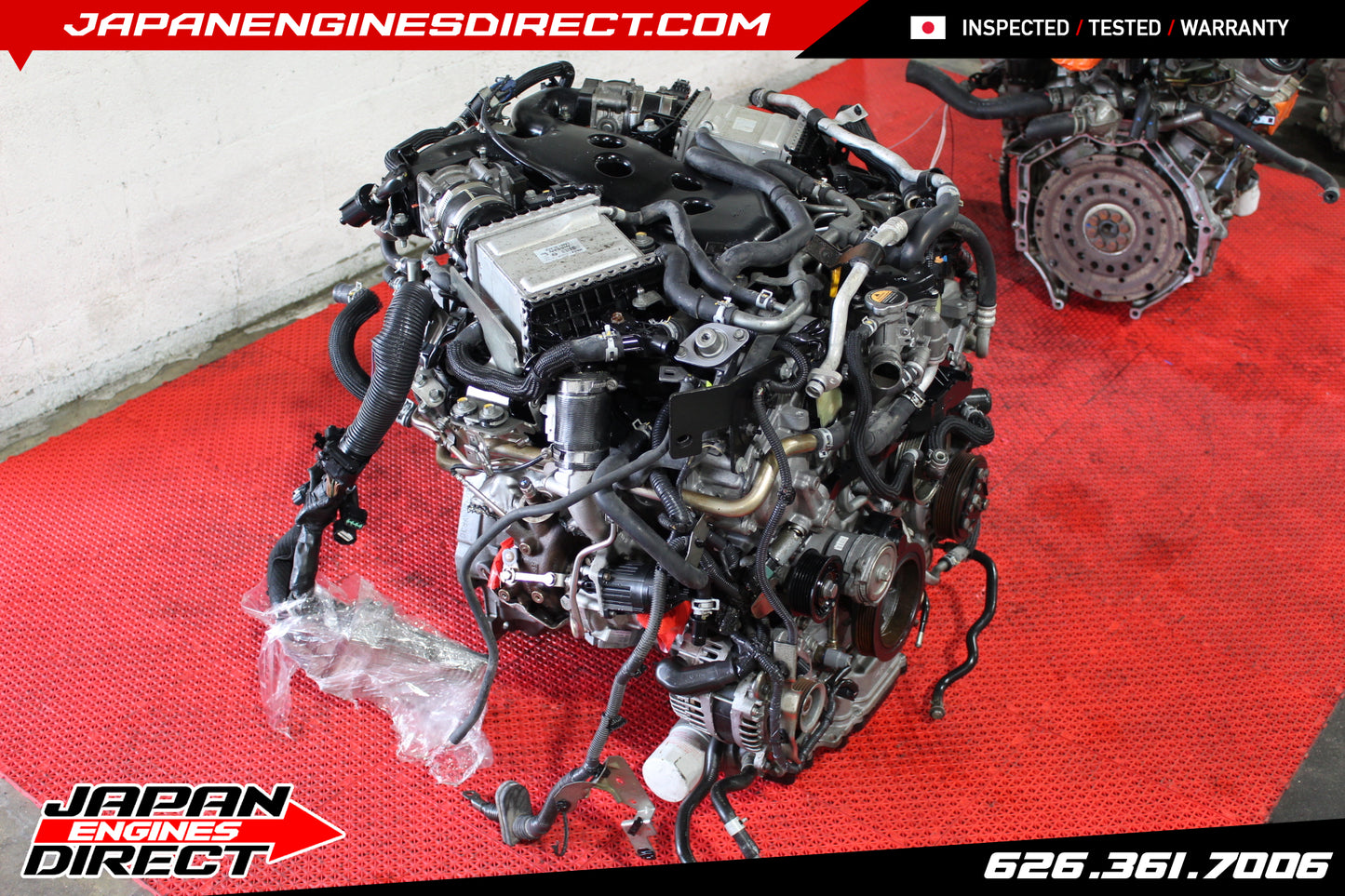 JDM USED INFINITI Q50/Q60 RWD ENGINE 3.0L V6 TWIN TURBO VR30DDTT MOTOR VR30 2016-2022