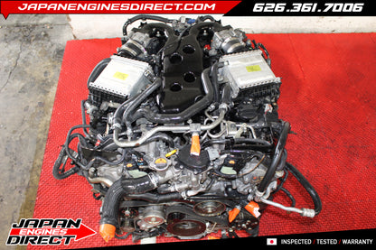 JDM Infiniti Q50 Q60 AWD 3.0L V6 Twin Turbo VR30DDTT Engine Motor (2016-2021)