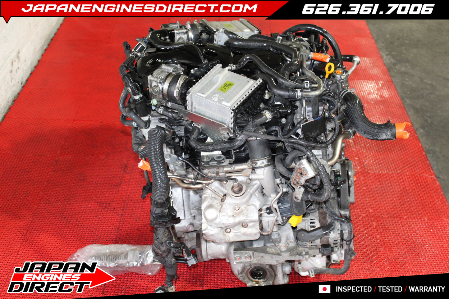 JDM Infiniti Q50 Q60 AWD 3.0L V6 Twin Turbo VR30DDTT Engine Motor (2016-2021)