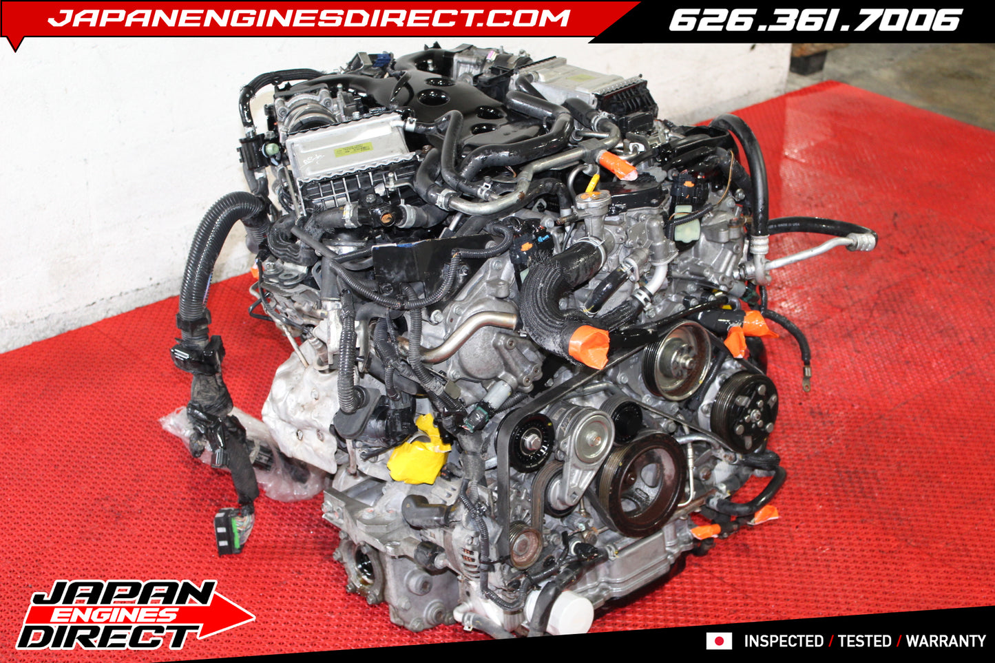 JDM Infiniti Q50 Q60 AWD 3.0L V6 Twin Turbo VR30DDTT Engine Motor (2016-2021)