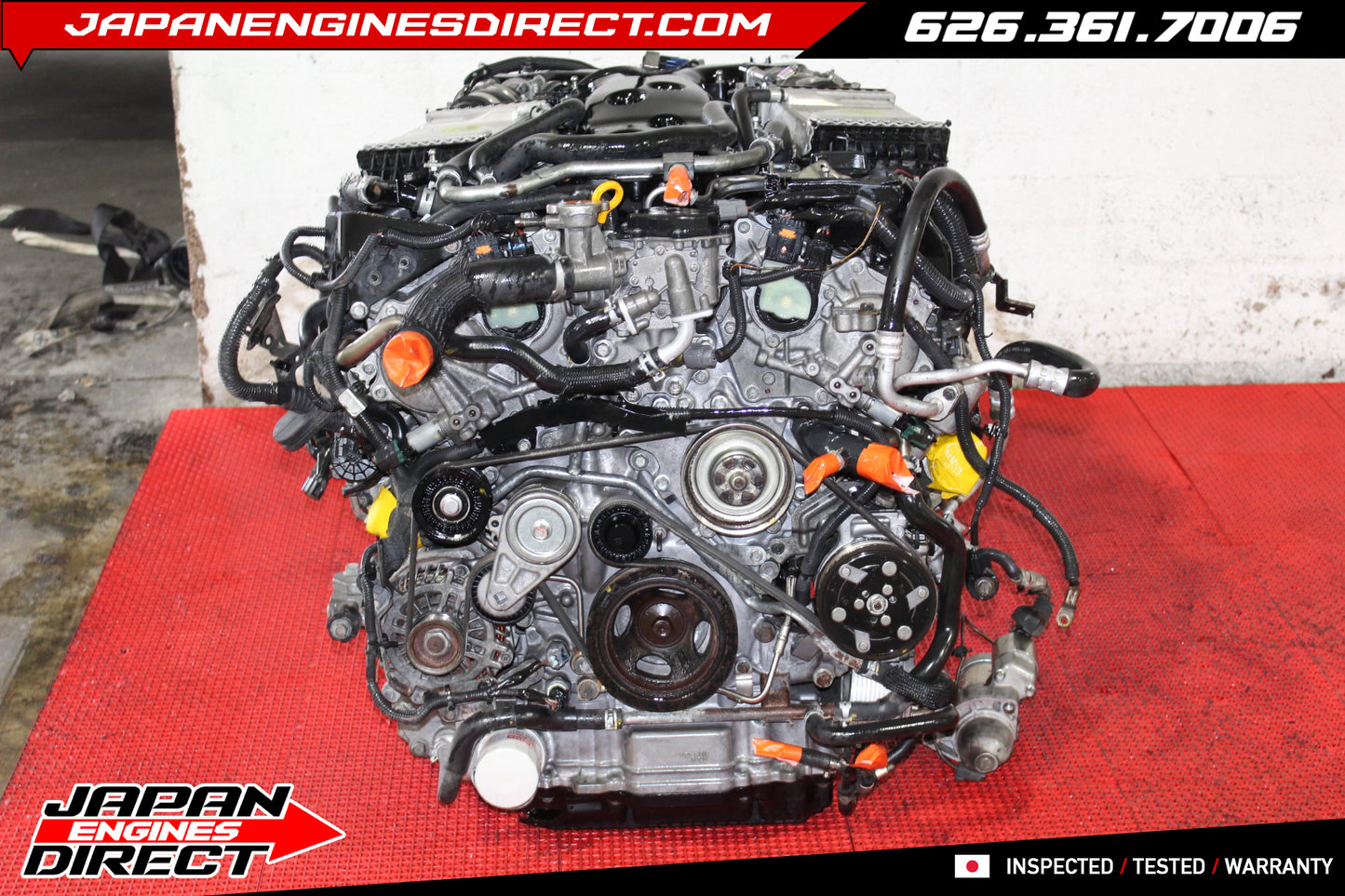 JDM Infiniti Q50 Q60 AWD 3.0L V6 Twin Turbo VR30DDTT Engine Motor (2016-2021)