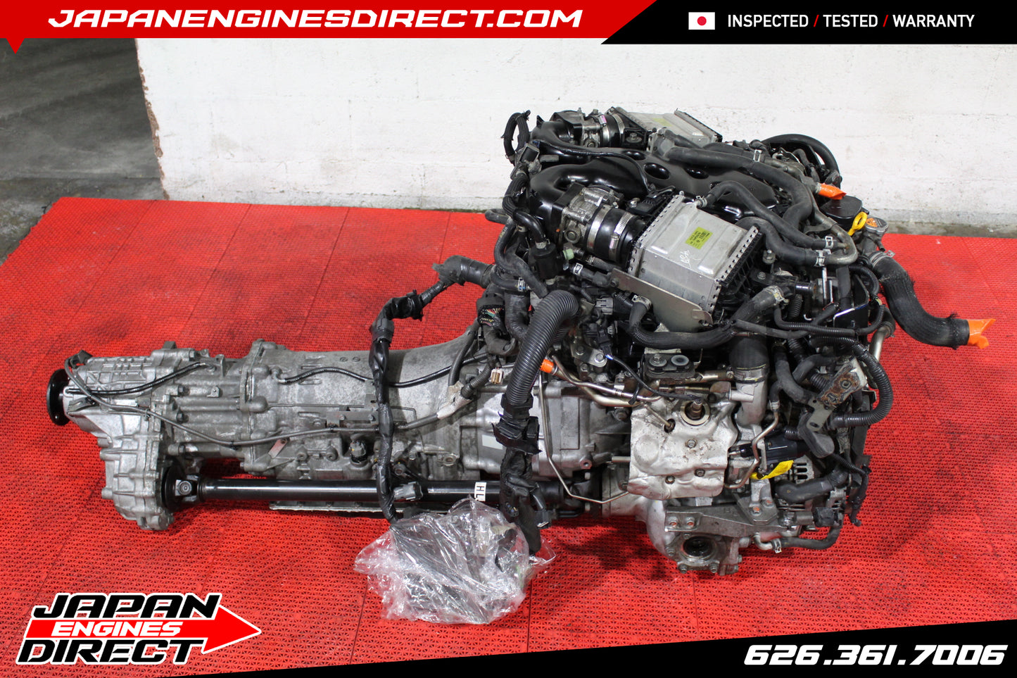 JDM INFINITI Q50/Q60 "RED SPORT" AWD USED ENGINE 3.0L V6 TWIN TURBO VR30DDTT 16-20