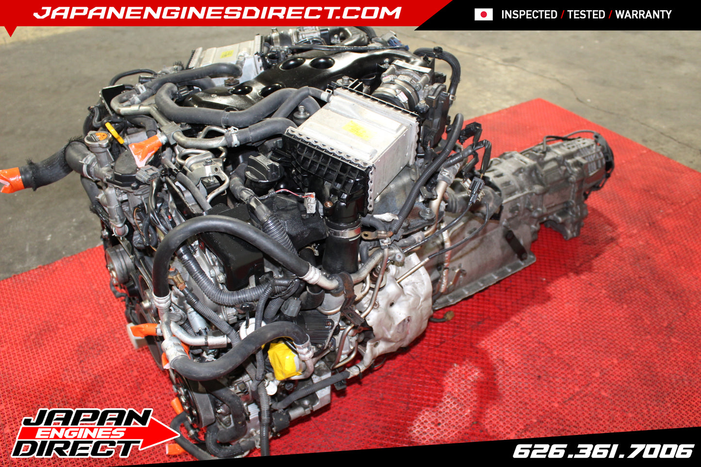 JDM INFINITI Q50/Q60 "RED SPORT" AWD USED ENGINE 3.0L V6 TWIN TURBO VR30DDTT 16-20