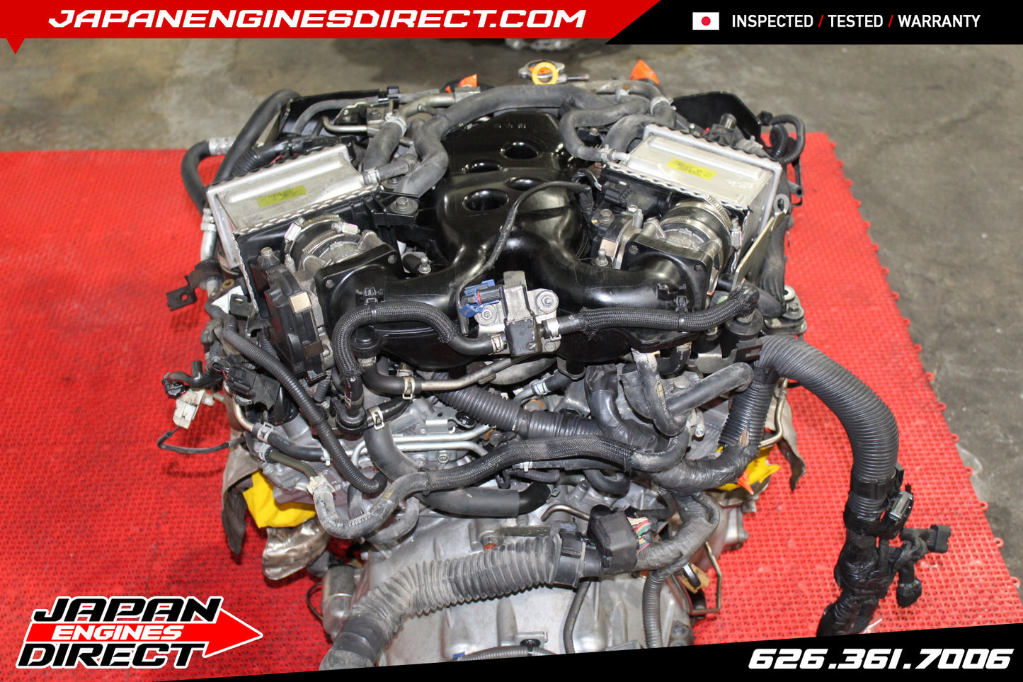 JDM INFINITI Q50/Q60 "RED SPORT" AWD USED ENGINE 3.0L V6 TWIN TURBO VR30DDTT 16-20