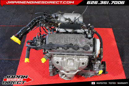 JDM 1996–2000 Honda Civic 1.6L ZC SOHC Non-VTEC Engine Motor Replacement (D16Y7) CX DX LX