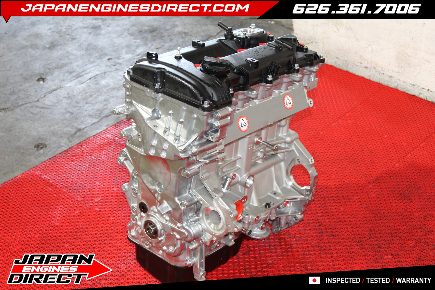 Hyundai Kia G4NC 2.0L Non-Turbo Engine Motor for Elantra GT, Tucson, Kona, Forte & Soul