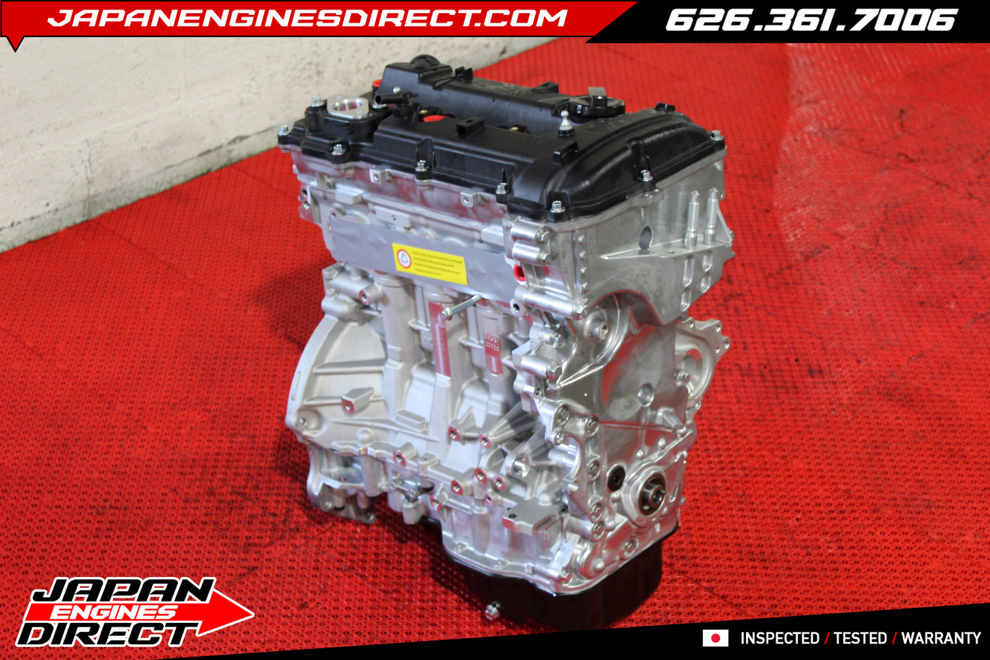 Hyundai Kia G4NC 2.0L Non-Turbo Engine Motor for Elantra GT, Tucson, Kona, Forte & Soul